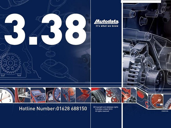 Autodata 3.38 en français, logiciel de réparation automobile