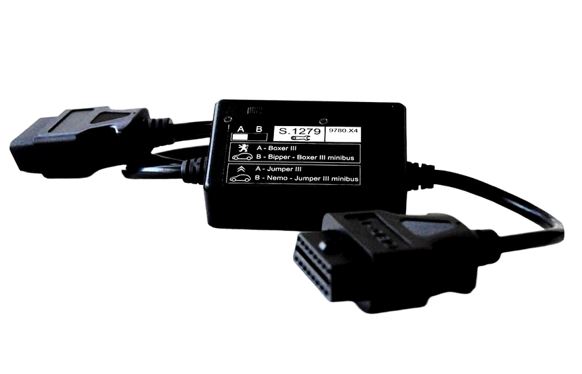 Adaptateur S.1279 pour Lexia 3, PP2000 et Diagbox