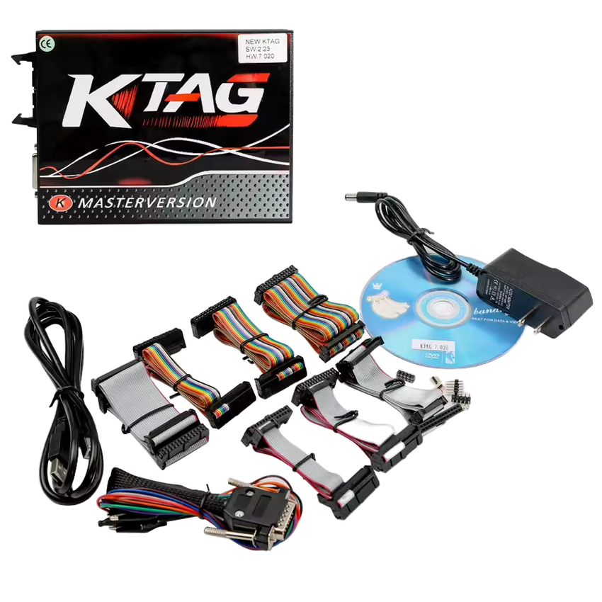 Connectique du programmateur ECU KTAG Master