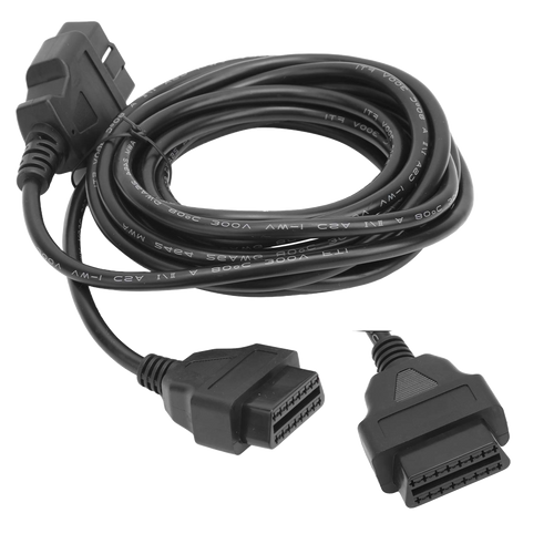Rallonge OBD2 mâle-femelle avec connecteurs 16 broches pour diagnostic auto