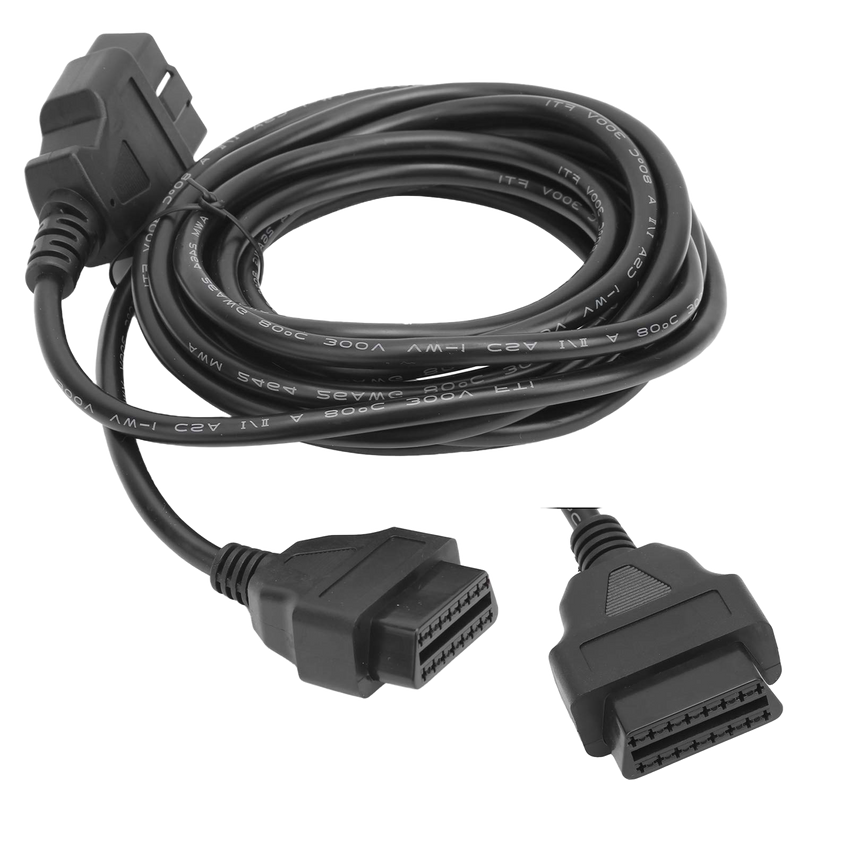 Rallonge OBD2 mâle-femelle avec connecteurs 16 broches pour diagnostic auto