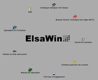 Interface ElsaWin avec documentation technique automobile VAG