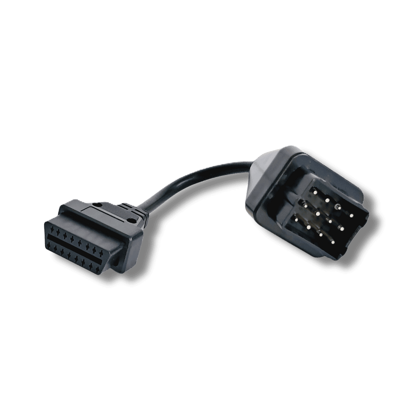 Câble adaptateur OBD Renault 12 broches vers OBD2 16 broches