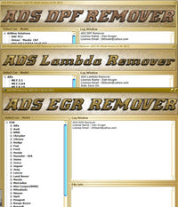 DPF EGR LAMBDA DTC REMOVER